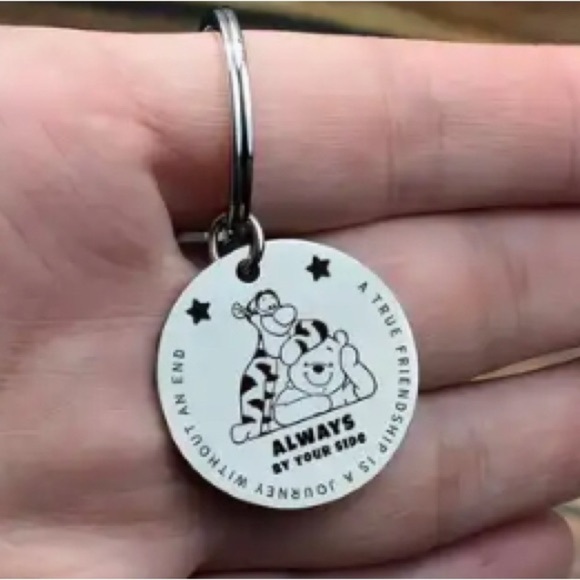 Winnie the Pooh Wallet with Keychains NEW Disney Piglet - Picture 3 of 4